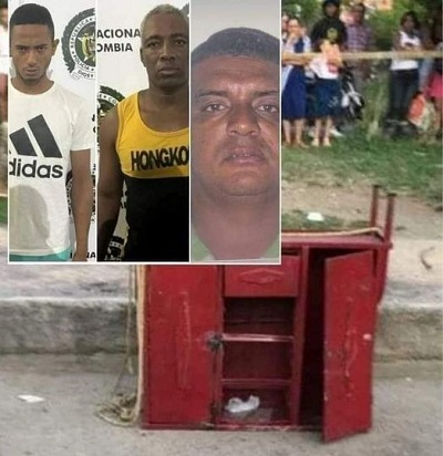 identificados presuntos asesinos de persona encontrada en un armario en Cali