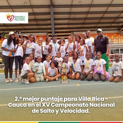 Villa Rica segundo puesto a nivel nacional.