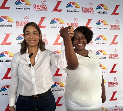 Luz Adiela Salazar e Indira Gómez