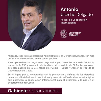 gobernación del Cauca