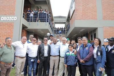Entrega infraestructura educativa en Caldono y Cajibío 