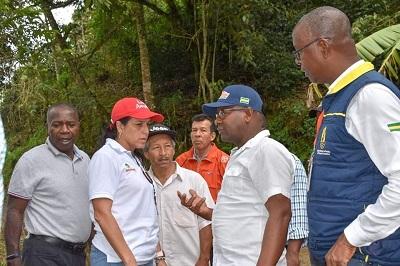 Gobernador Elías Larrahondo Visita el municipio de Santander de Quilichao 