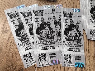 Boletas súper concierto 