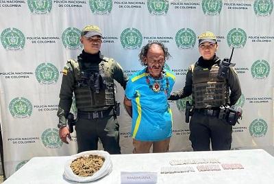 Capturado por tráfico, fabricación o porte de estupefacientes 