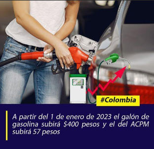 Incremento ACPM