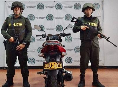 recuperada moto robada 