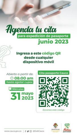 Cita pasaporte