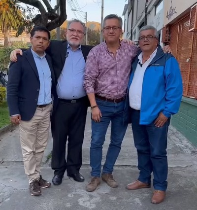 Jorge Bastidas, Juan Diego Castrillón, Walter Aldana y Ferney Silva 