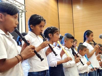 niños y niñas caucanos- foto gobernación del Cauca