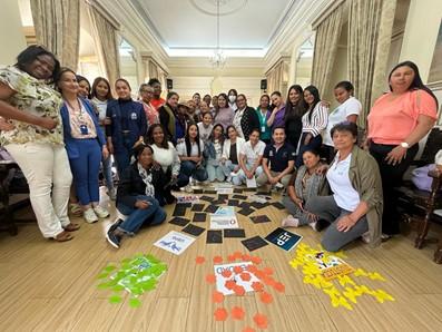 Participantes del taller ‘Construcción de Paz desde la Perspectiva de las Mujeres Consejeras Consultivas del Cauca’