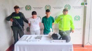 Jean Carlos López Muñoz y Damaris Hurtado Ramírez, al parecer, fueron sorprendidos con 9,946 gramos de clorhidrato de cocaína, en Dagua (Valle del Cauca).