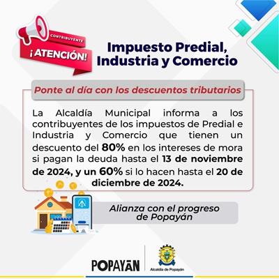 Predial Alcaldía de Popayán 